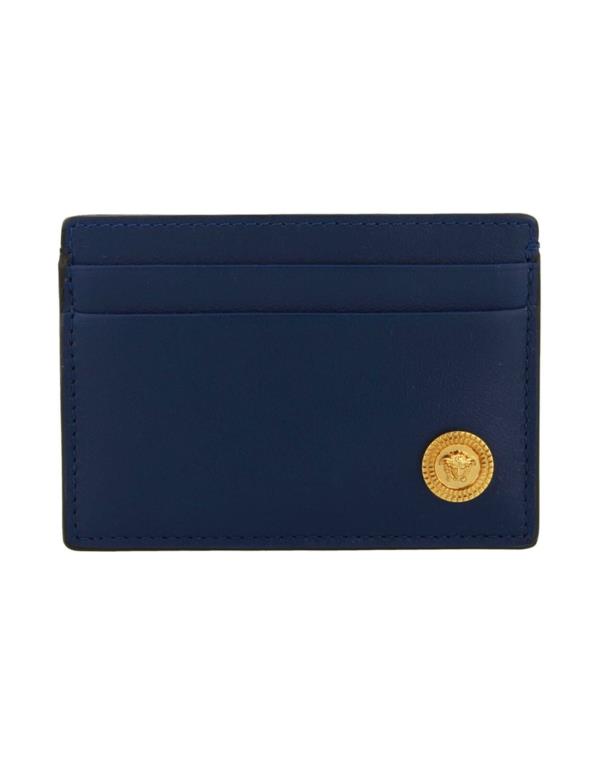 ヴェルサーチェ 財布（レディース） 【送料無料】 ヴェルサーチ メンズ 財布 アクセサリー Document holder Blue