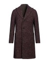 ラルディーニ 【送料無料】 ラルディーニ メンズ コート アウター Coat Burgundy