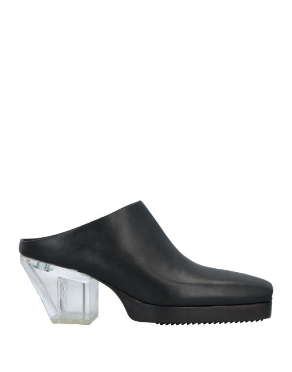 ̵ å   塼 Mules and clogs Black