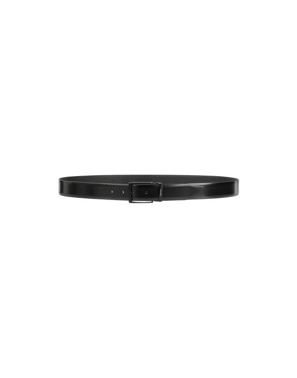 【送料無料】 トラサルディ メンズ ベルト アクセサリー Leather belt Black