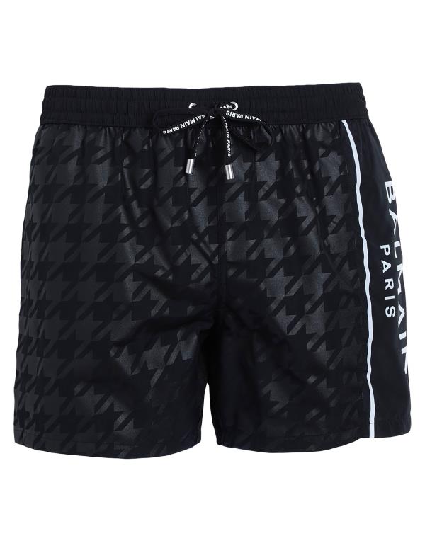 【送料無料】 バルマン メンズ ハーフパンツ・ショーツ 水着 Swim shorts Black