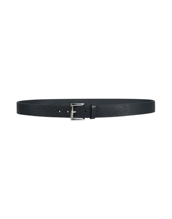 【送料無料】 トラサルディ メンズ ベルト アクセサリー Leather belt Midnight blue