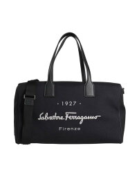 ボストンバッグ 【送料無料】 フェラガモ メンズ ボストンバッグ バッグ Travel & duffel bag Black