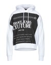  ヴェルサーチ メンズ パーカー・スウェット フーディー アウター Hooded sweatshirt White