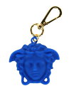 ヴェルサーチェ 【送料無料】 ヴェルサーチ メンズ キーケース・キーリング アクセサリー Key ring Blue