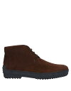 【送料無料】 トッズ メンズ ブーツ・レインブーツ シューズ Boots Brown