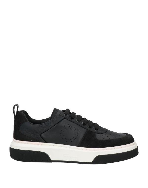 【送料無料】 フェラガモ メンズ スニーカー シューズ Sneakers Black