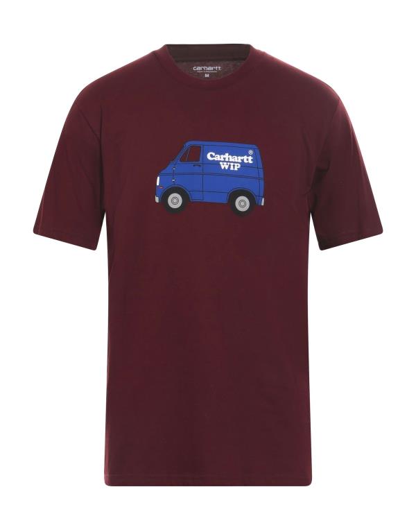 【送料無料】 カーハート メンズ Tシャツ トップス T-shirt Burgundy