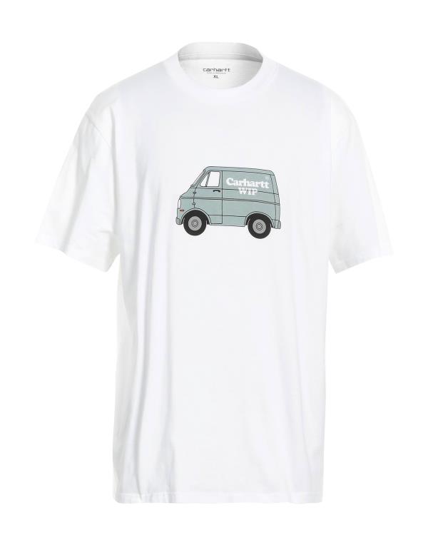 【送料無料】 カーハート メンズ Tシャツ トップス T-shirt White