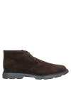 【送料無料】 ホーガン メンズ ブーツ・レインブーツ シューズ Boots Brown