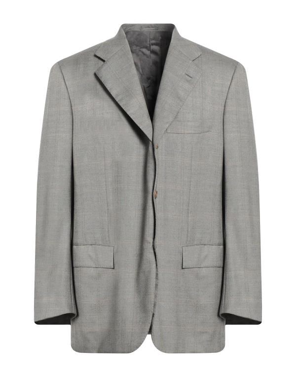 【送料無料】 キートン メンズ ジャケット・ブルゾン ブレザー アウター Blazer Light grey