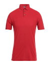 【送料無料】 ザノーネ メンズ ポロシャツ トップス Polo shirt Brick red