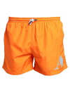 【送料無料】 アクアスキュータム メンズ ハーフパンツ・ショーツ 水着 Swim shorts Orange