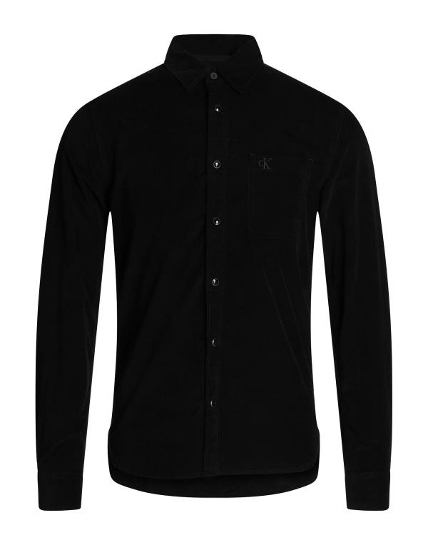 カルバン・クライン 【送料無料】 カルバンクライン メンズ シャツ トップス Solid color shirt Black