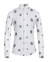 【送料無料】 ブライアン・デールズ メンズ シャツ リネンシャツ トップス Linen shirt White