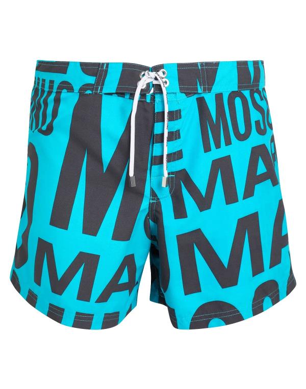 【送料無料】 モスキーノ メンズ ハーフパンツ・ショーツ 水着 Swim shorts Turquoise