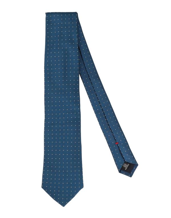  フィオリオ メンズ ネクタイ アクセサリー Ties and bow ties Navy blue