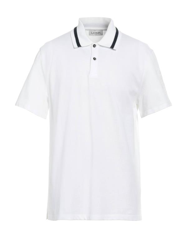 楽天ReVida 楽天市場店【送料無料】 ランバン メンズ ポロシャツ トップス Polo shirt White