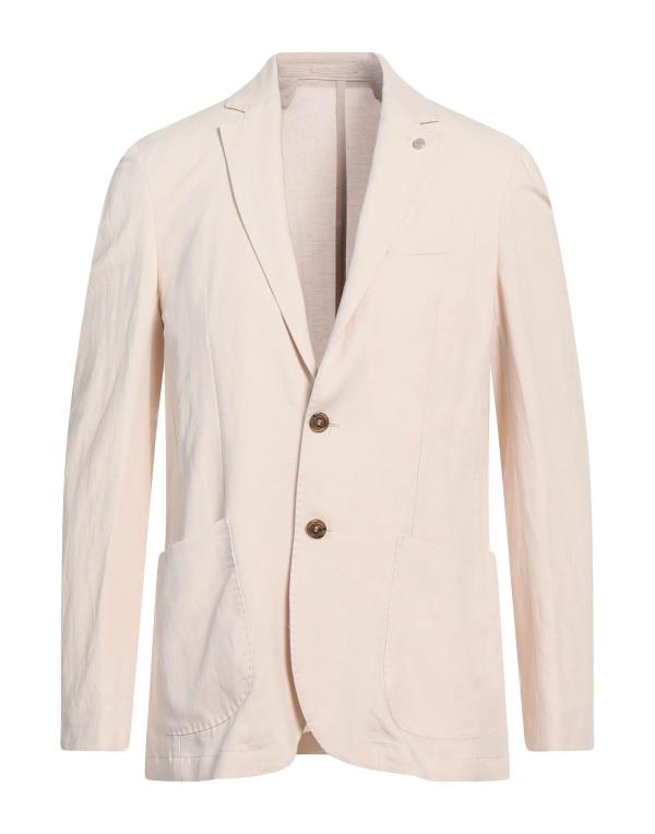【送料無料】 リュー・ジョー メンズ ジャケット・ブルゾン ブレザー アウター Blazer Beige