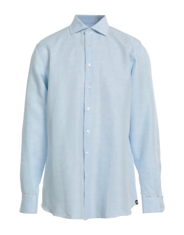 【送料無料】 ラルディーニ メンズ シャツ トップス Solid color shirt Sky blue