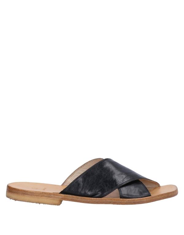 yz } Y T_ V[Y Sandals Black