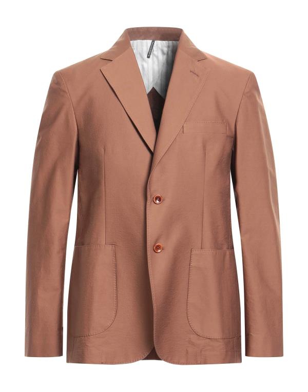 【送料無料】 ハーモント & ブレイン メンズ ジャケット・ブルゾン ブレザー アウター Blazer Brown