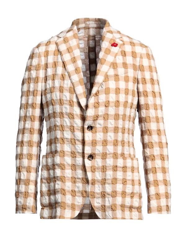 【送料無料】 ラルディーニ メンズ ジャケット・ブルゾン ブレザー アウター Blazer Ocher