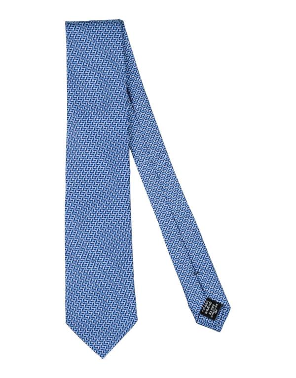 【送料無料】 ダンヒル メンズ ネクタイ アクセサリー Ties and bow ties Blue
