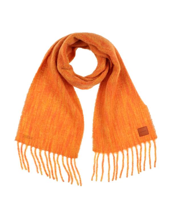【送料無料】 サンドロ メンズ マフラー・ストール・スカーフ アクセサリー Scarves and foulards Orange