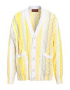 【送料無料】 ミッソーニ メンズ カーディガン アウター Cardigan Yellow