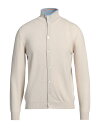【送料無料】 フェデーリ メンズ カーディガン アウター Cardigan Beige