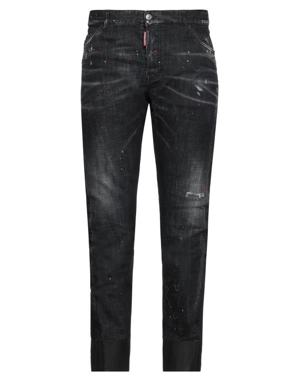 【送料無料】 ディースクエアード メンズ デニムパンツ ジーンズ ボトムス Denim pants Black