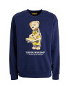 【送料無料】 マーケット メンズ パーカー・スウェット アウター Sweatshirt Midnight blue