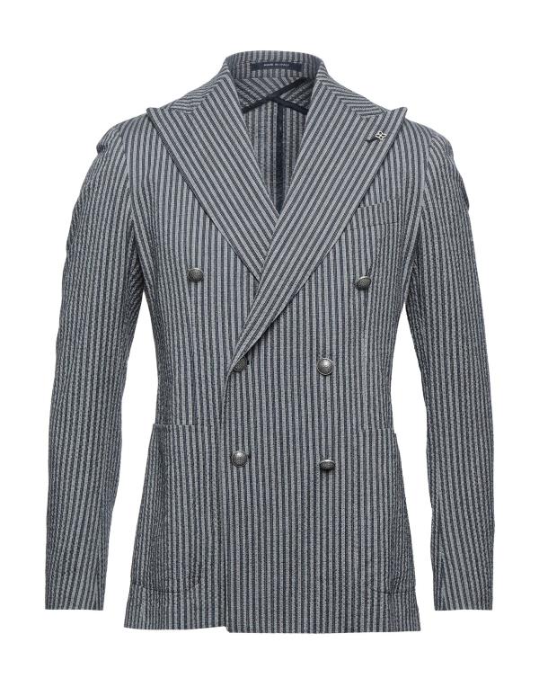 【送料無料】 タリアトーレ メンズ ジャケット・ブルゾン ブレザー アウター Blazer Grey