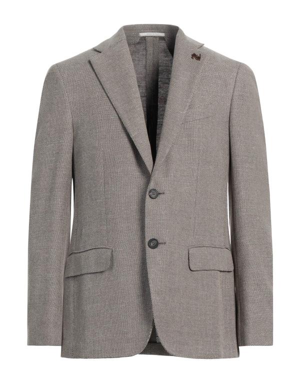 【送料無料】 パルジレリ メンズ ジャケット・ブルゾン ブレザー アウター Blazer Grey