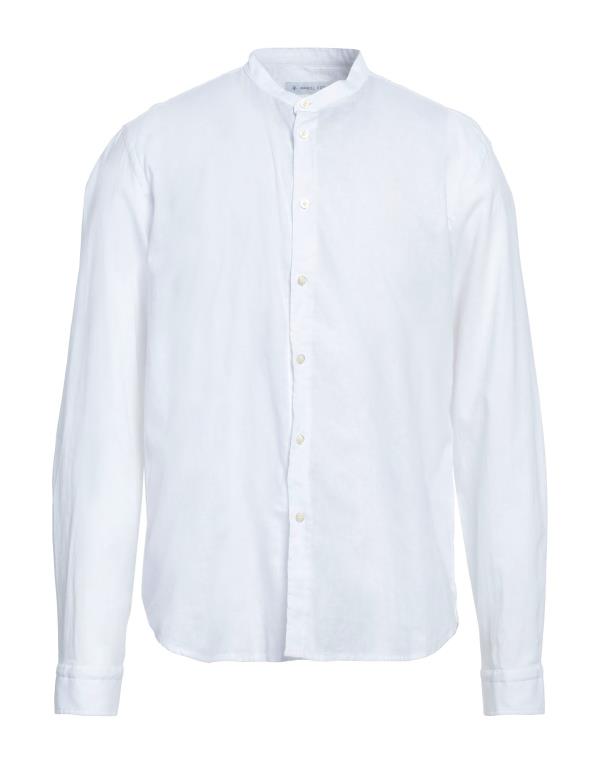 【送料無料】 マニュエル リッツ メンズ シャツ リネンシャツ トップス Linen shirt White