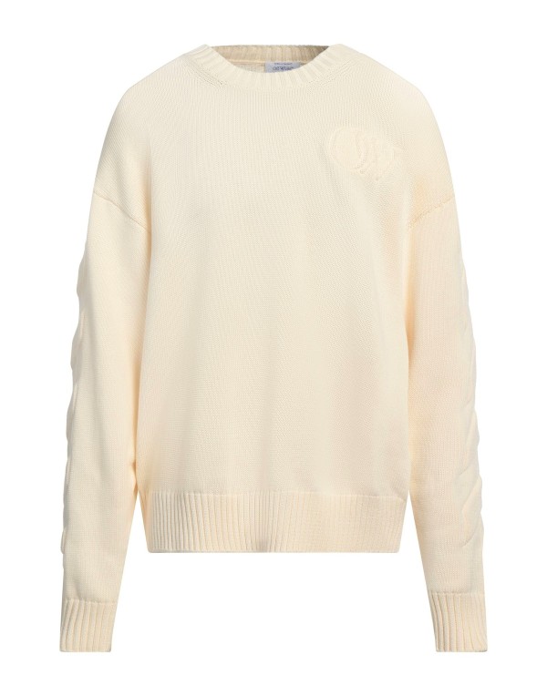 【送料無料】 オフ-ホワイト メンズ ニット・セーター アウター Sweater Cream
