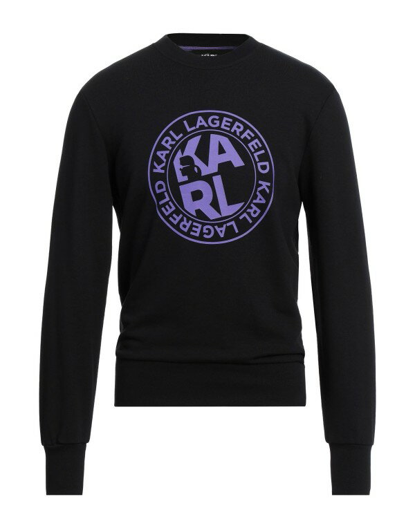 【送料無料】 カール ラガーフェルド メンズ パーカー・スウェット アウター Sweatshirt Black