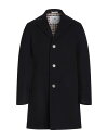 アクアスキュータム 【送料無料】 アクアスキュータム メンズ コート アウター Coat Black