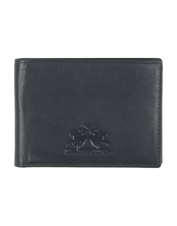 【送料無料】 ラ マルティーナ メンズ 財布 アクセサリー Wallet Blue