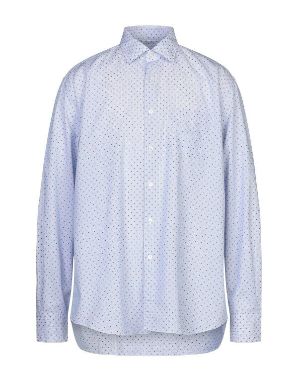 【送料無料】 ザカス メンズ シャツ トップス Patterned shirt Sky blue