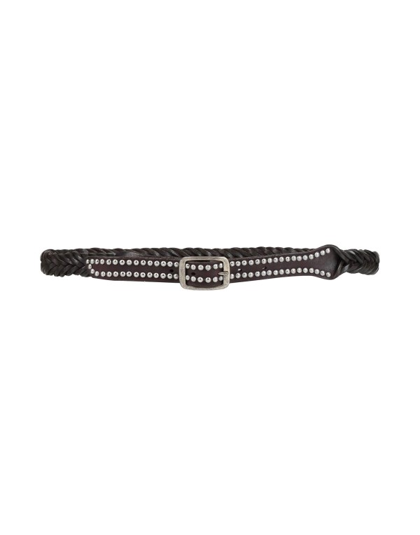 【送料無料】 ゴールデングース メンズ ベルト アクセサリー Leather belt Black