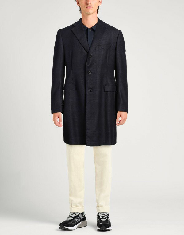 【送料無料】 コルネリアーニ メンズ コート アウター Coat Navy