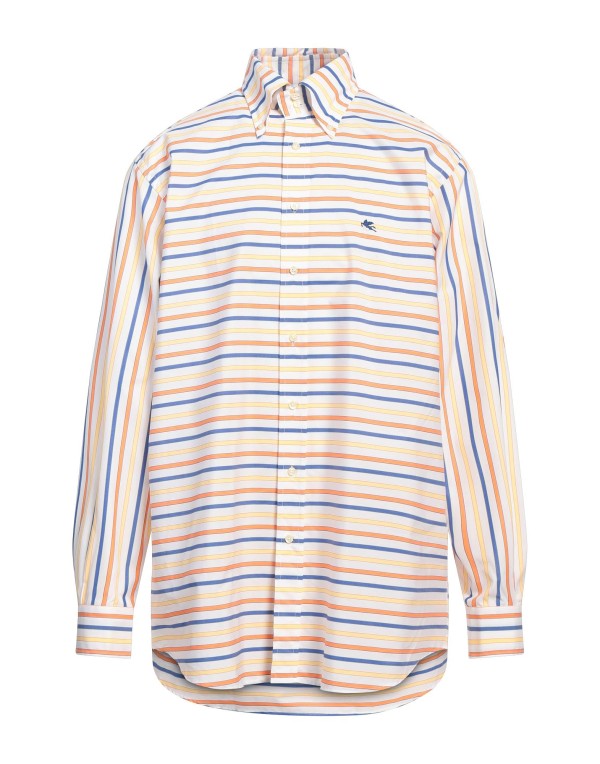 【送料無料】 エトロ メンズ シャツ トップス Striped shirt White