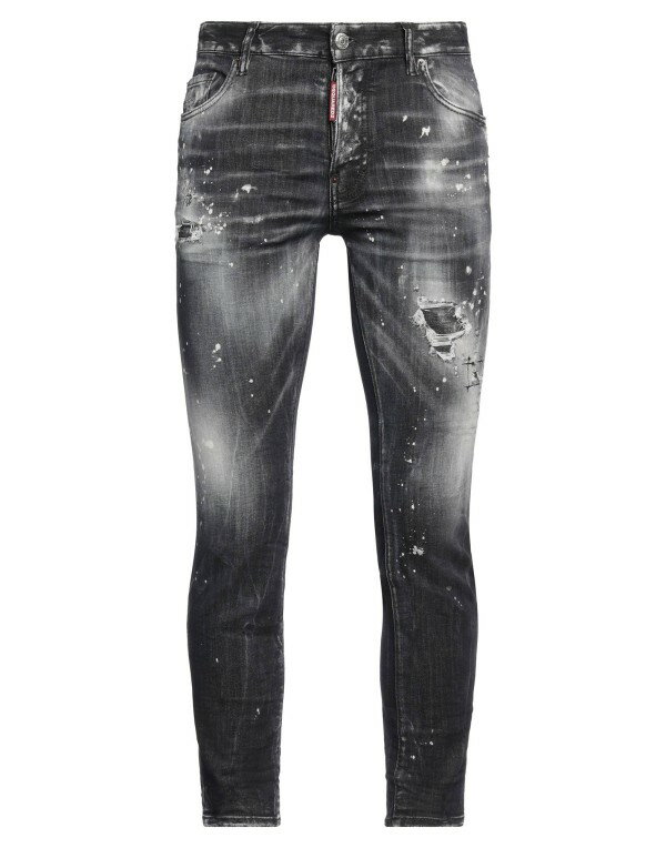 【送料無料】 ディースクエアード メンズ デニムパンツ ジーンズ ボトムス Denim pants Black