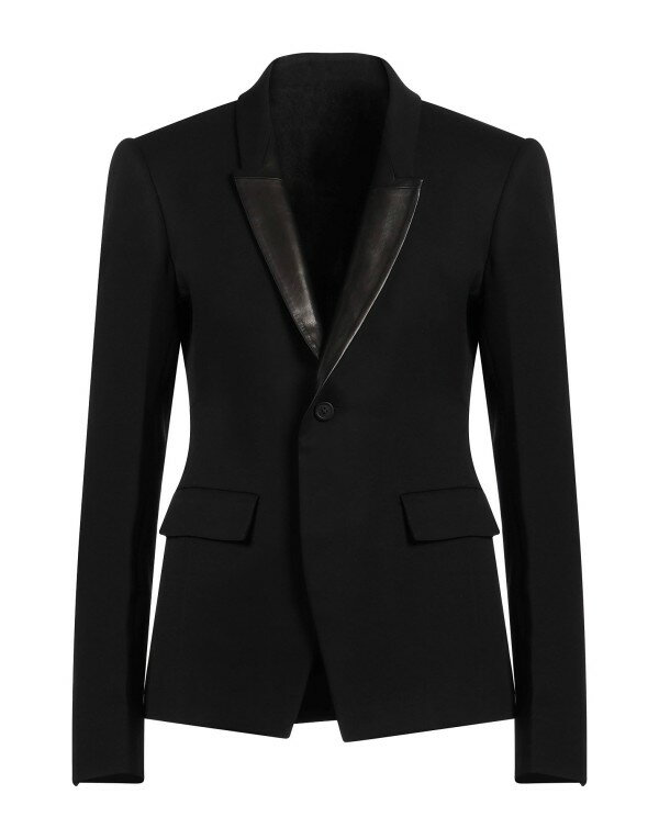 【送料無料】 リックオウエンス メンズ ジャケット・ブルゾン ブレザー アウター Blazer Black