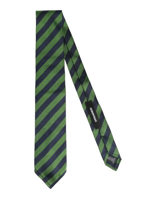 【送料無料】 ディースクエアード メンズ ネクタイ アクセサリー Ties and bow ties Green