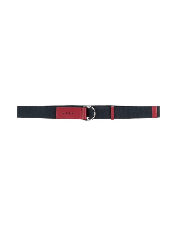 【送料無料】 マルニ メンズ ベルト アクセサリー Fabric belt Burgundy