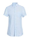 【送料無料】 トラサルディ メンズ シャツ トップス Linen shirt Sky blue