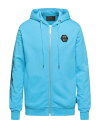 【送料無料】 フィリッププレイン メンズ パーカー・スウェット アウター Hooded sweatshirt Azure